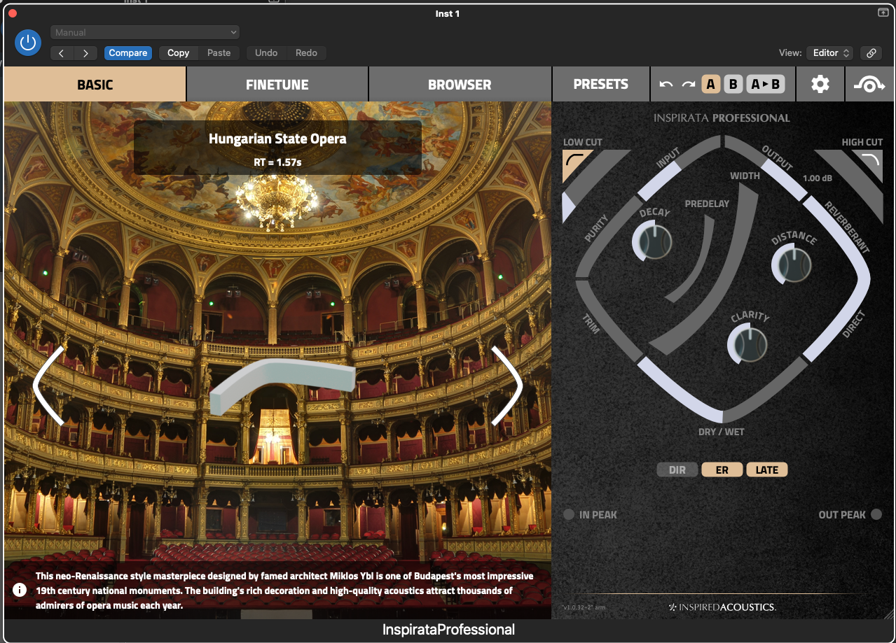 Inspired Acoustics INSPIRATA Professional Edition